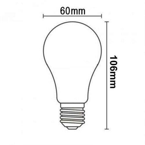  led prigu&amp;scaron;iva sijalica filament A60 E27/11W/230V 3000K Slike