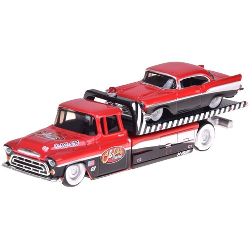  Licencirani lijevani automobili Chevrolet Flatbed 1957 i Bel Air ZA5864 u mjerilu 1:64 Slike