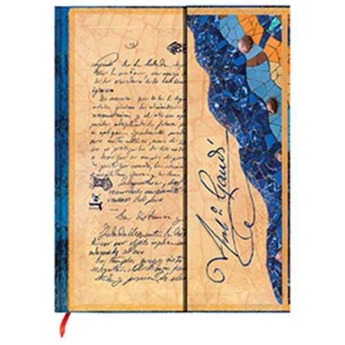 Notes 18x23 cm, magnet, Gaudi The Manuscript of Reus Paperblanks Slike