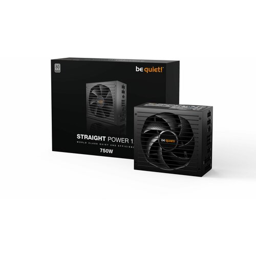 Be Quiet! straight power 12 1000W, 80 plus platinum efficiency (up to 93,9%), virtually inaudible silent wings 135mm fan, atx 3.0 psu with full support for pcie 5.0 gpus and gpus with 6+2 pin connectors, one massive high-performance 12V-rail Slike