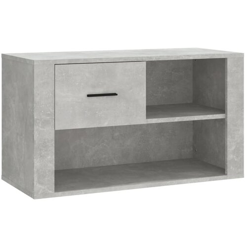 Maison Chic Omarica za obutev - Kopa za čevlje betonsko siva 80x35x45 cm inženirski les, (21778215) Slike