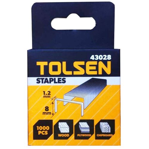 Tolsen Municija za heftalicu 1000/1 1.2*8mm 43028 siva Cene