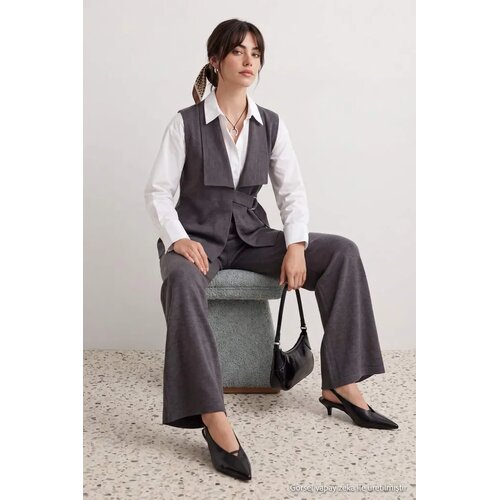 Trendyol Modest Trendyol ženski duks Tctaw27Th00004, antracit Cene