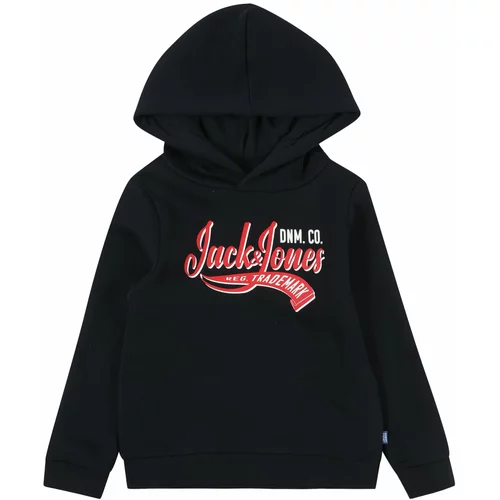 Jack & Jones Sweater majica mornarsko plava / crvena / bijela