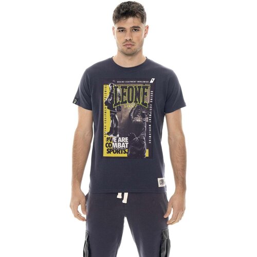 Leone 1947 Majice s kratkimi rokavi Man T-Shirt Short Sleeves Graphics Siva Cene