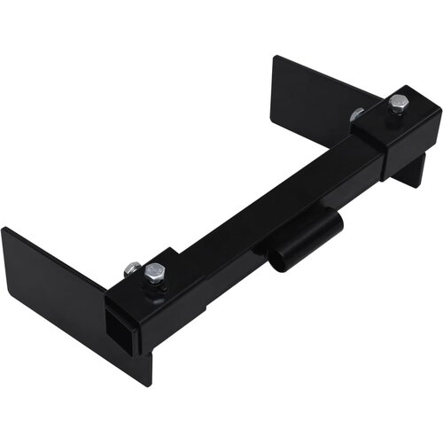 vidaXL Adapter za ralicu za snijeg za kosilicu crni Cijene