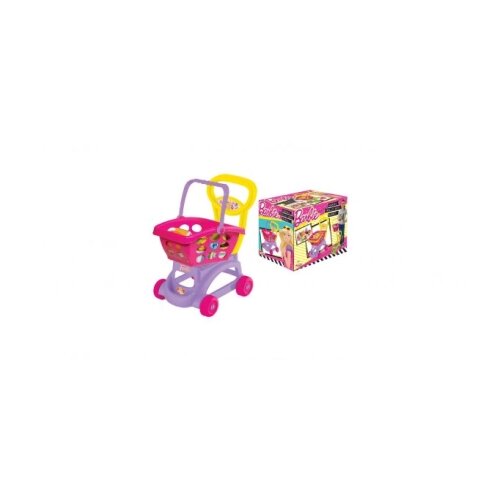 Dede Barbie kolica+ korpa za kupovinu+namirnice-019728 Slike