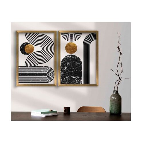 WALLXPERT Dekorativna slika 2P3853NISCT-015, 38x106 cm, 2 dijela, &Scaron;areno Cijene