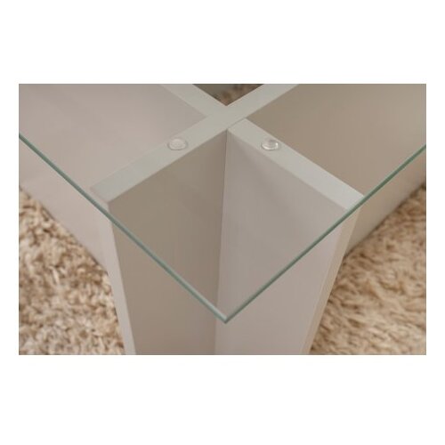 Hanah home Klub sto Ventrino, 105x65x40cm, Siva Slike