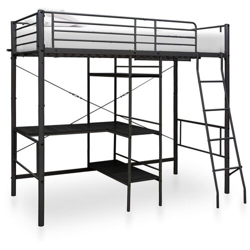  Na kat sa stolićima u okviru crni metalni 90 x 200 cm Cijene