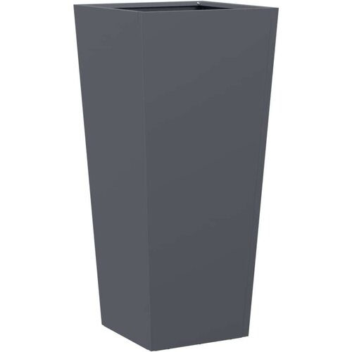 VidaXL Vrtne sadilice 2 kom antracit 35x35x75 cm čelične Slike