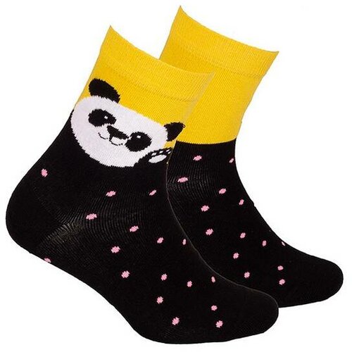 Gatta G34.01N Cottoline girls' socks modeled 27-32 black 231 Slike