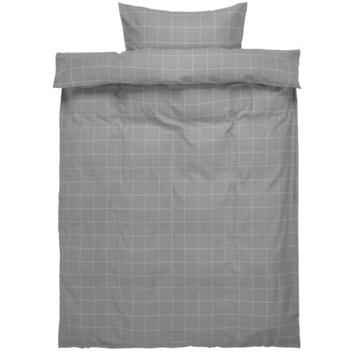  Set posteljina Theresa flanel 140x220 siva ( 1397281 ) Cene