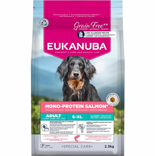 Eukanuba Special Care Mono-Protein Adult s lososom - 2 x 2,3 kg Slike