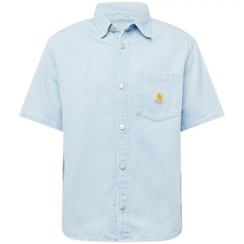 Carhartt WIP Košulja 'Ody' svijetloplava / žuta / bijela