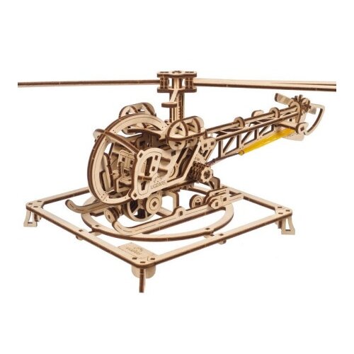 UGEARS 3D mehanička puzzla: HELIKOPTER ( 7157) Slike