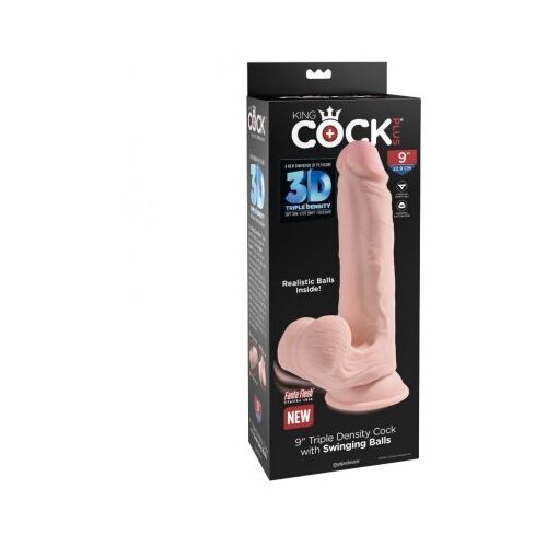King Cock Plus 9&amp;quot; Triple Density Cock Slike