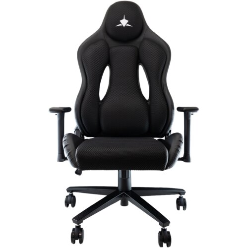 WHITESHARK Talisman gaming stolica, crna Slike