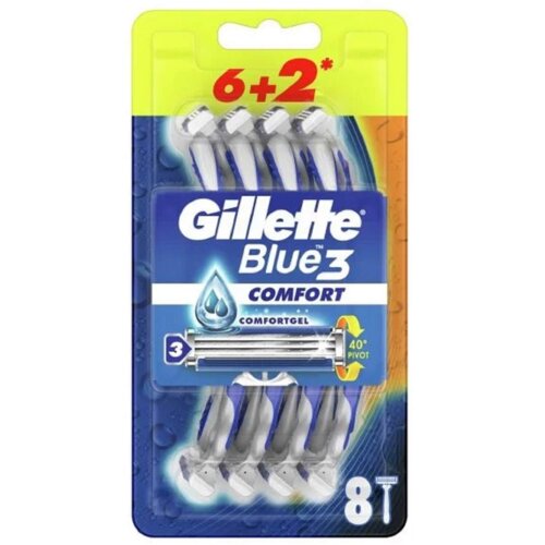 Gillette Brijač Blue 3 6+2 gratis Cene