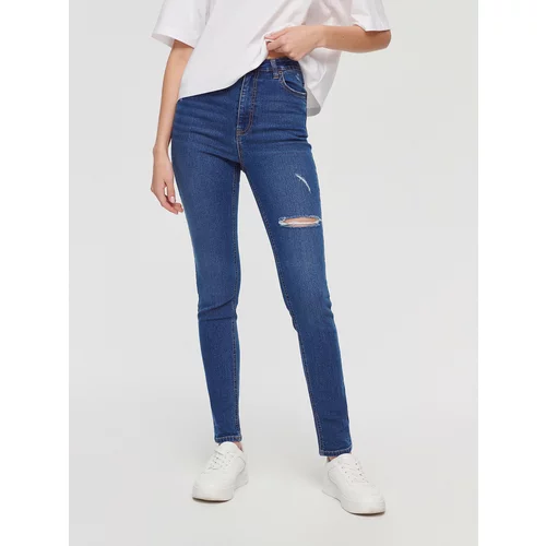 House - Ladies` jeans trousers - Tamnoplava
