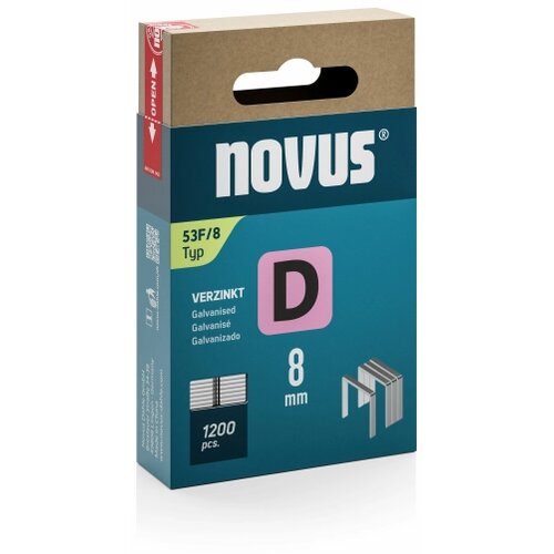 Novus klamerice 53/8 tip d, 1/1200 Cene