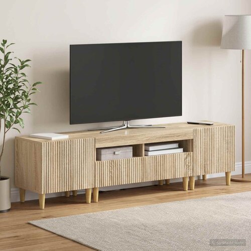  3-dijelni LED TV kabinet ARNHEM 3 kom. Hrast sonoma Cene