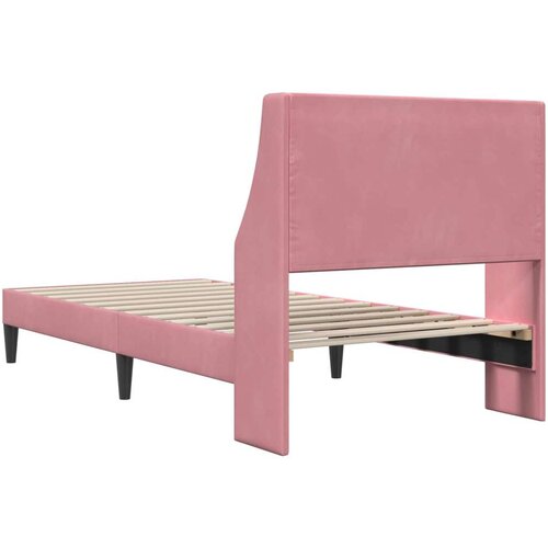  Okvir za krevet Ružičasta 100 x 200 cm Bar&amp;scaron;un - Ružičasta 100 x 200 cm Slike