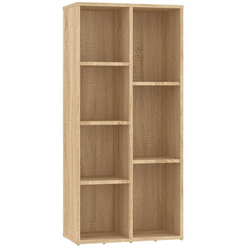 Maison Chic Knjižna omara - Knjižni regal sonoma hrast 50x25x106 cm iverna plo&amp;scaron;ča, (21726335) Slike