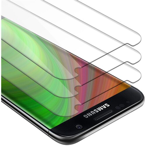 Cadorabo 3x Oklepna folija, združljiva z Samsung Galaxy S7 - Zaščitna folija v visoka prosojnost - 3-pack Kaljeno zaščitno steklo za zaslone s trdoto 9H in združljivostjo s 3D dotikom, (20548953) Cene