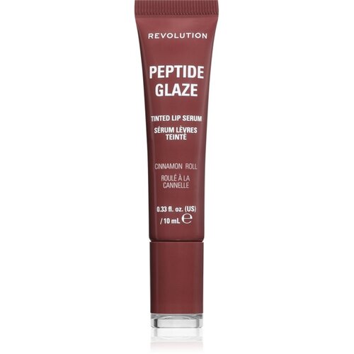 Revolution Peptide Glaze Tinted Lip Serum gladilni serum za ustnice odtenek Cinnamon Roll 1 kos Slike