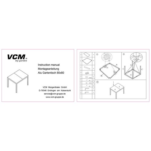 Gardenson Vrtna Garnitura Antracit, 5-Delno Slike