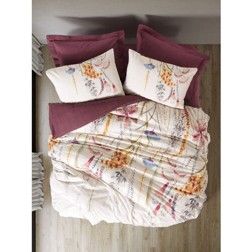  flos - claret red claret red ranforce super king quilt cover set (eu) (it) Cene