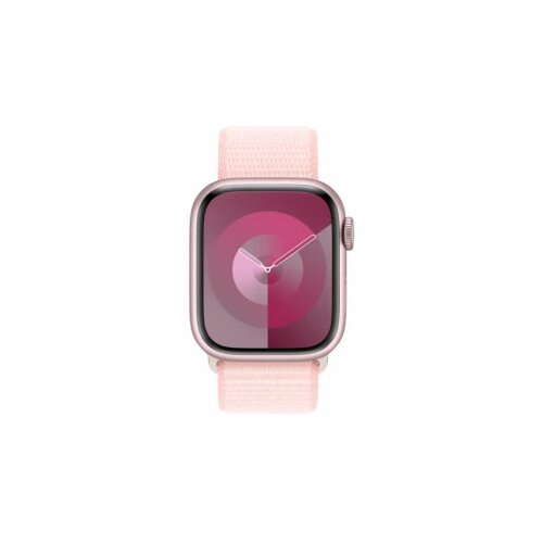 Apple Watch S9 GPS 41mm Pink with Light Pink Sport Loop Cene