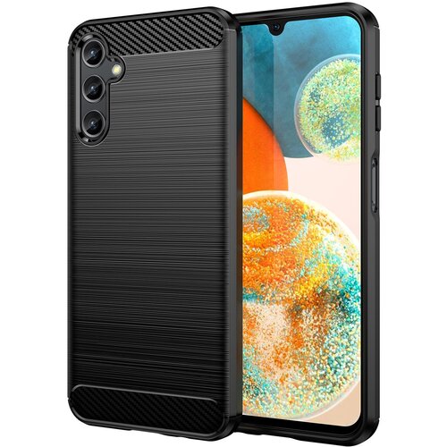  Gumijasti / gel etui Carbon za Samsung Galaxy A15 - črni Cene