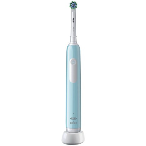 Oral-b Pro 1 Cross Action Odrasli Rotacijska &amp;scaron;četka za zobe Modra, Bela Slike