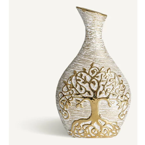 Burkina Keramička vaza u zlatnoj boji Tree –