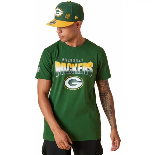 New Era Green Bay Packers Team Fade majica