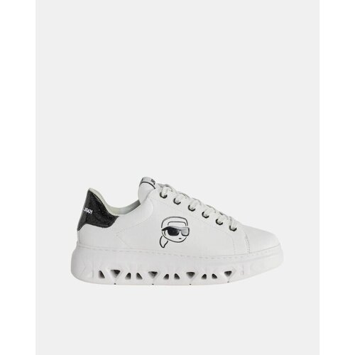 Karl Lagerfeld Modne superge KL64525 KAPRI KITE Bela Slike