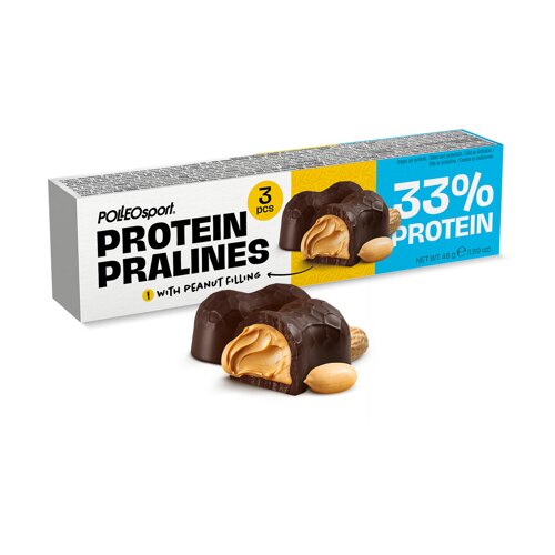Polleo Sport Protein Pralines, 48 g, (21371382) Cene