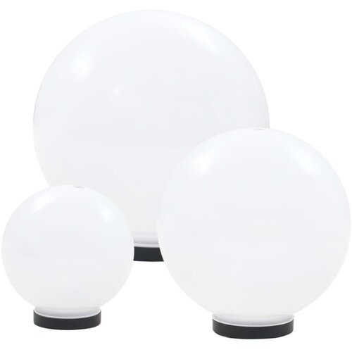  6-dijelni set LED kuglastih svjetiljki 20/30/40 cm PMMA Slike