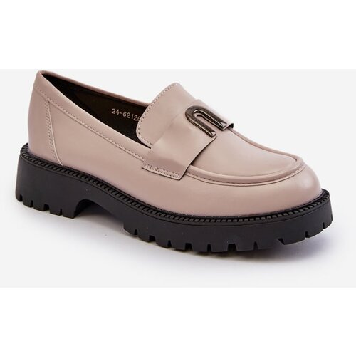 Kesi Girls&amp;#039; shoes, moccasins with embellishments, grey Elvilda Slike