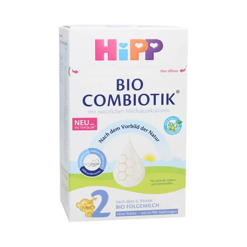 Hipp Bio 2 nadaljevalno mleko Combiotik® brez škroba