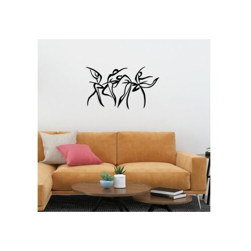 Wallity Zidna dekoracija Felicita S, 66x38cm, Crna Slike
