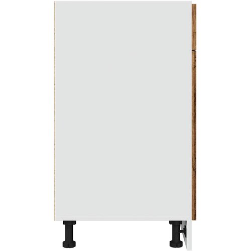  s donjim ladicama &amp;quot;Lyon&amp;quot; Staro drvo 50x46x81,5 cm Konstruirano drvo Slike