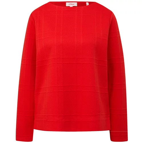 s.Oliver Sweater majica vatreno crvena