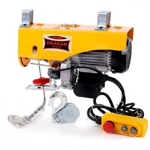Dragon električna dizalica - industrijsko vitlo DWI 500/990 kg, 230 V, čelična sajla 12m/6m Cijene