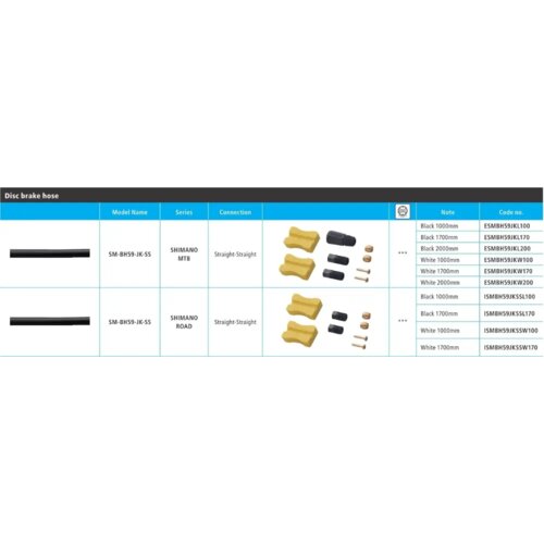  Bužir Kočnice Shimano Sm-Bh59-Jk-Ss, Za St-Rs685/Br-Rs785, 1700Mm Crn, Straight-Straight Tip, Uklj. Connecting Unit, Uklj. Tl-Bh61, Ind.Pack Cijene