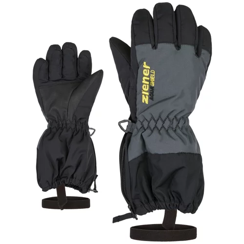 Ziener ski rokavice 5 prstov LEVIO AS(R) MINIS glove črna F 128