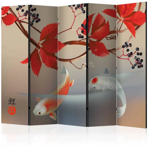  Paravan u 5 dijelova - Happy Fish II [Room Dividers] 225x172