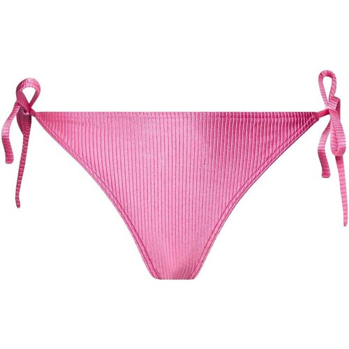 Calvin Klein Jeans Kopalke ločene STRING SIDE TIE KW0KW02390 Rožnata Cene